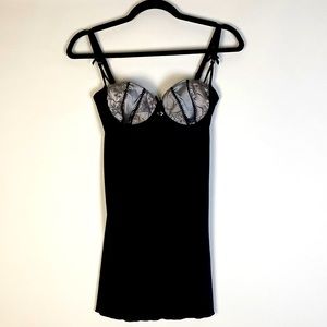 Vintage Y2K Open Back Camisole with Built in Bra! Small